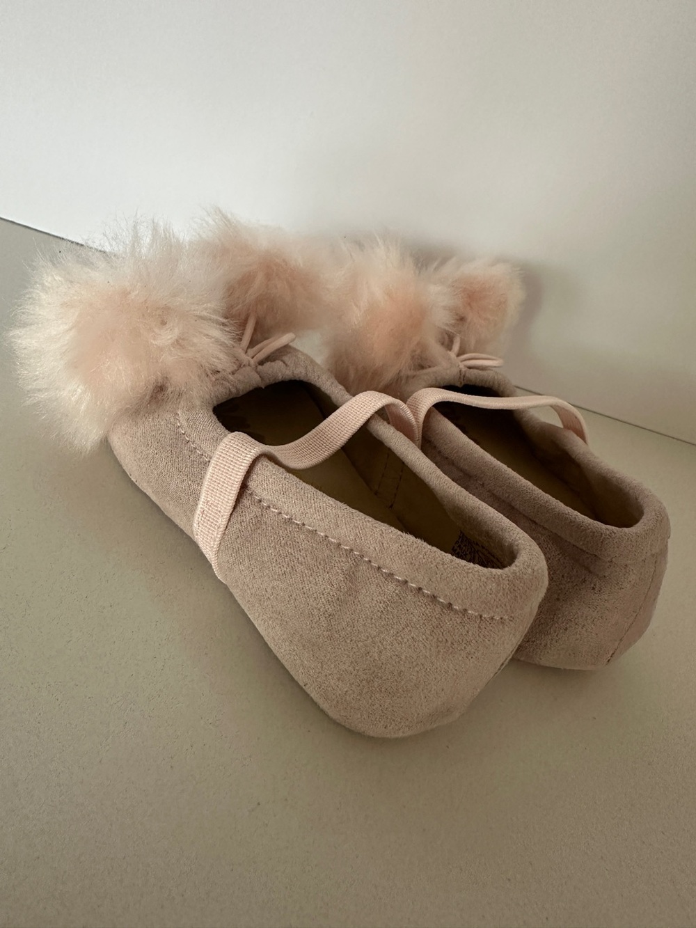 Sam Edelman Baby Felicia Pom Pom Flats Light Pink US Size 3